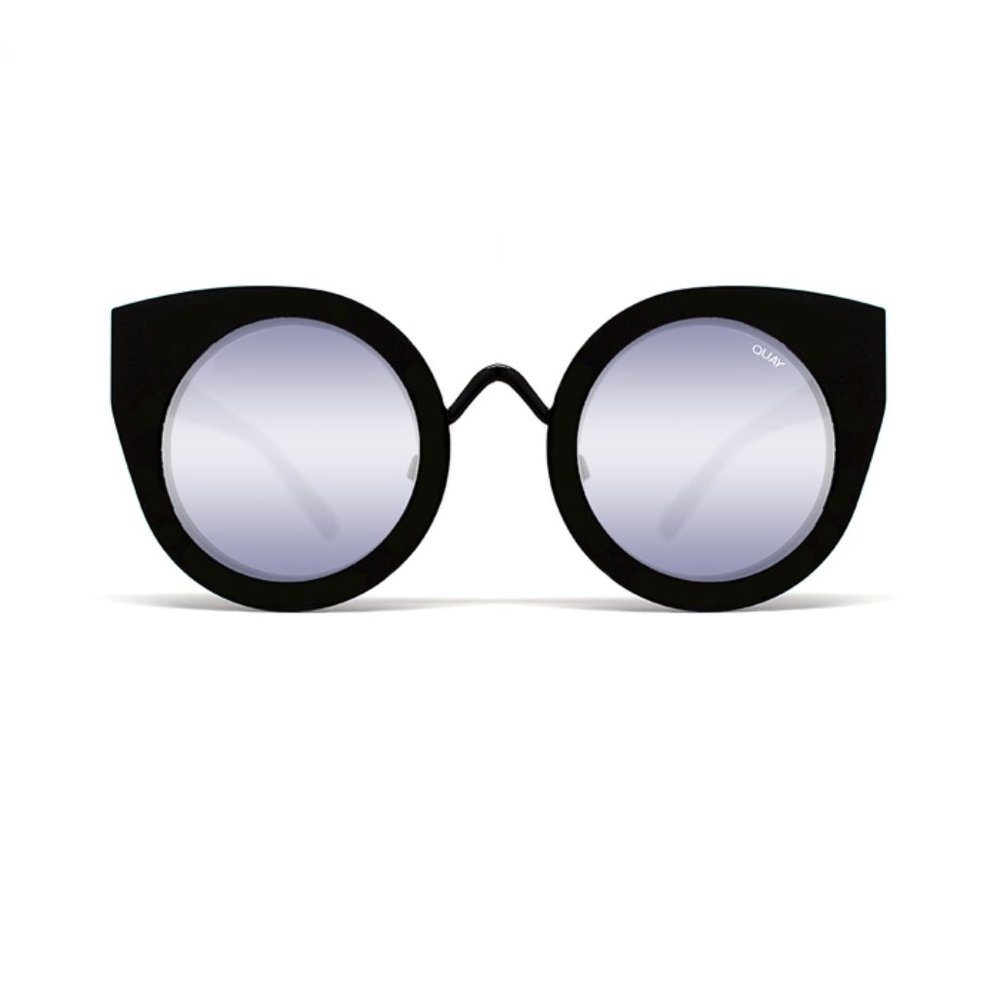 Quay Tainted Love Sunglasses in Black Mirror NWT!! - Picture 3 of 4